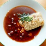 小豆煮えたよ❤・・❤ヘルシーお汁粉♪